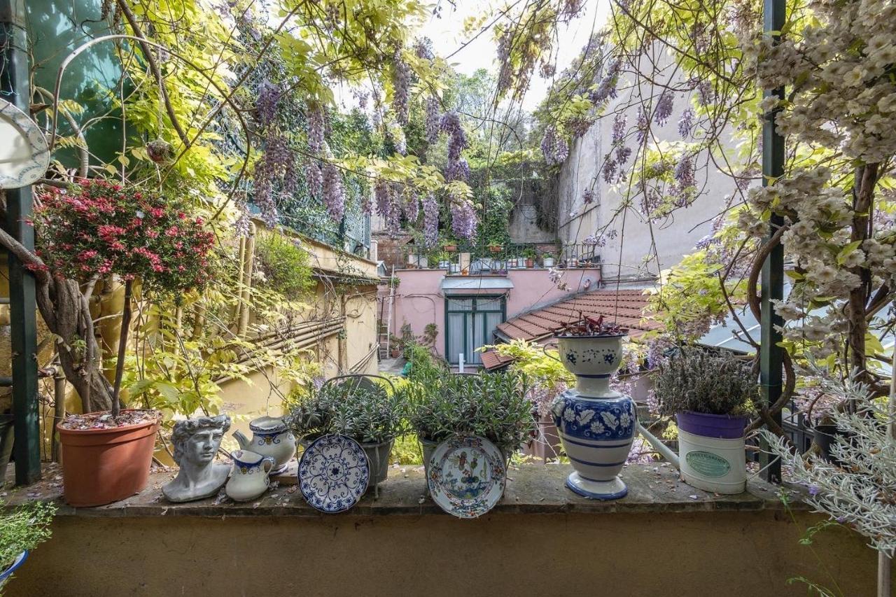 Luxury Piazza Di Spagna Escape With Terrace And Private Spa Roma Ngoại thất bức ảnh